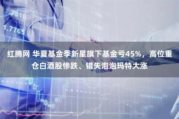 红腾网 华夏基金季新星旗下基金亏45%，高位重仓白酒股惨跌、错失泡泡玛特大涨